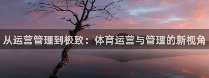 必一体育登陆：从运营